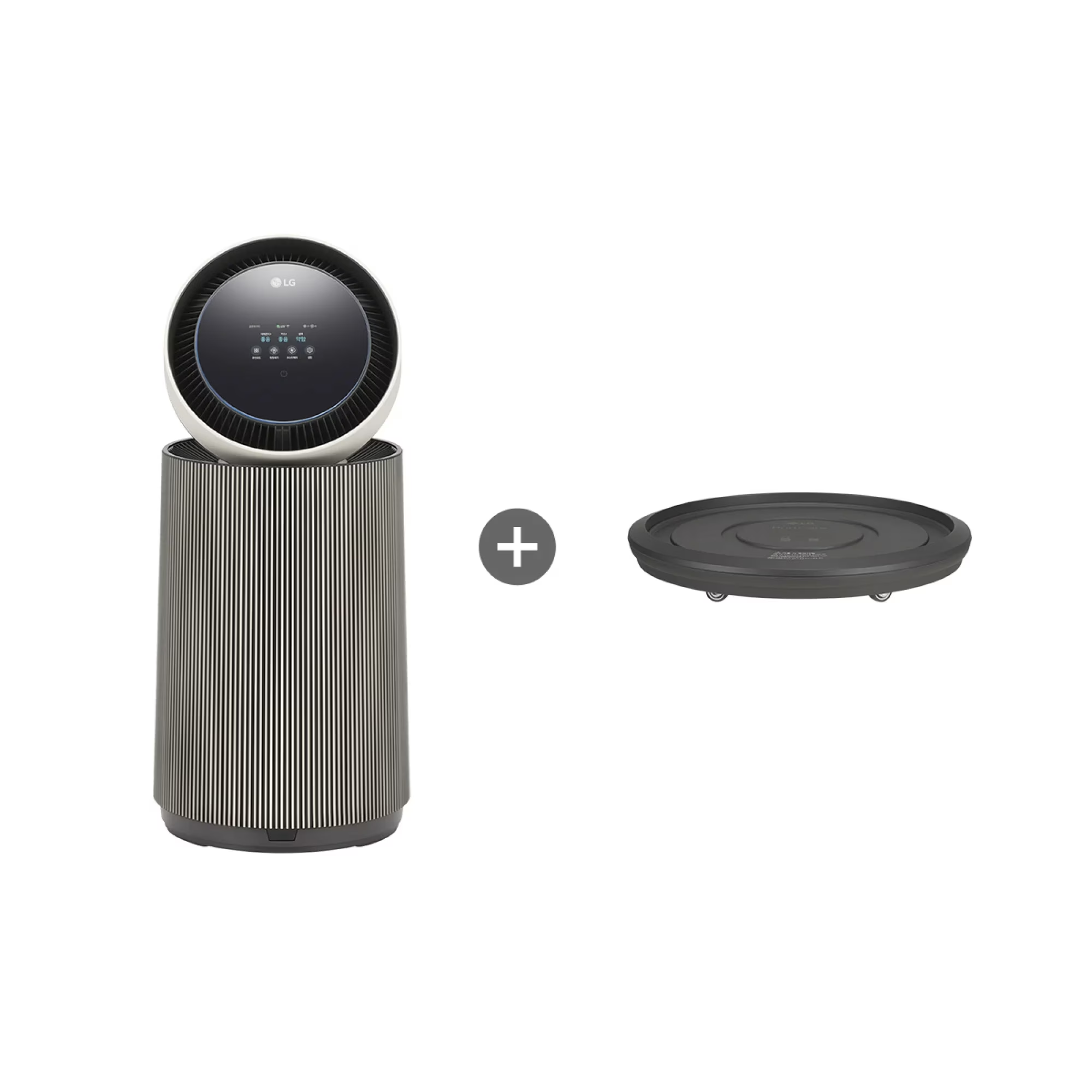 LG 퓨리케어 AI 오브제컬렉션 360˚ 공기청정기 M5 + 무빙휠 세트